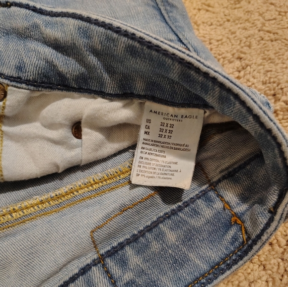 American Eagle Men's Original Straight Next Level Flex. Size 32 x 32 - Picture 4 of 5